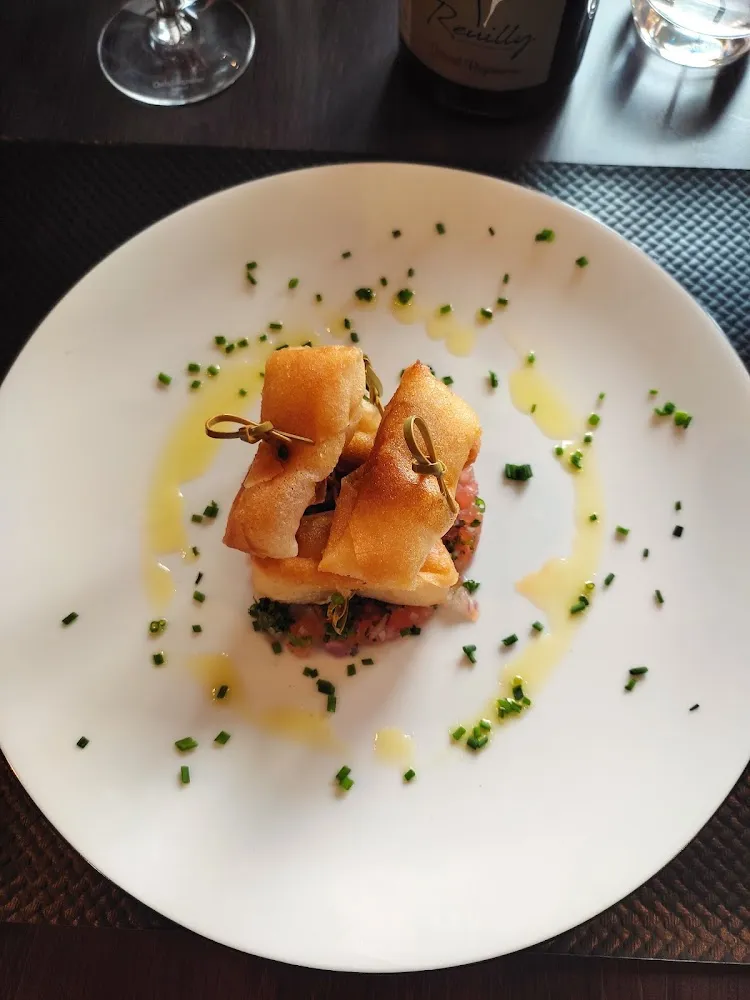 Croustillant Langoustines Chorizo